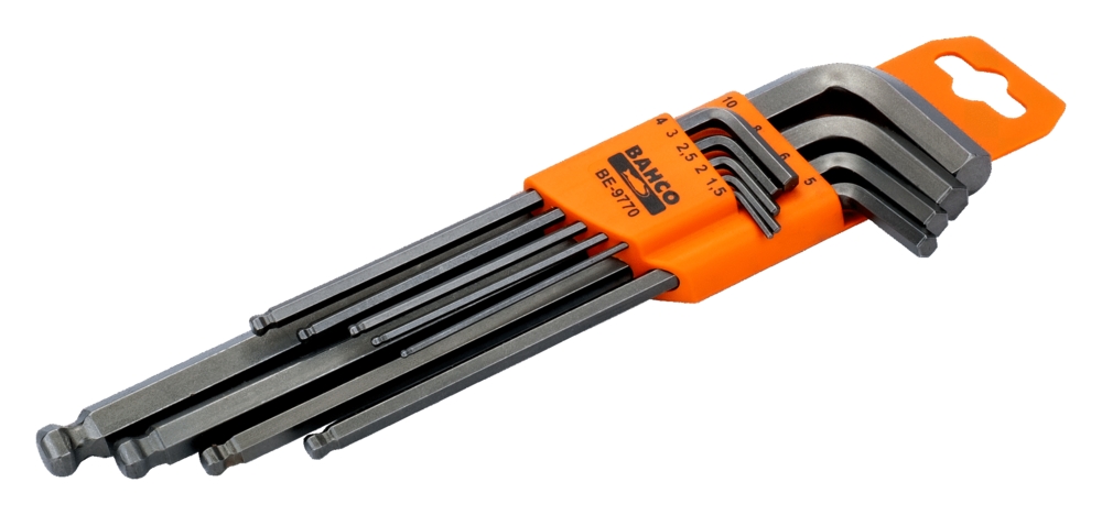 Insexnyckelsats Bahco BE-9770      1,5-10mm