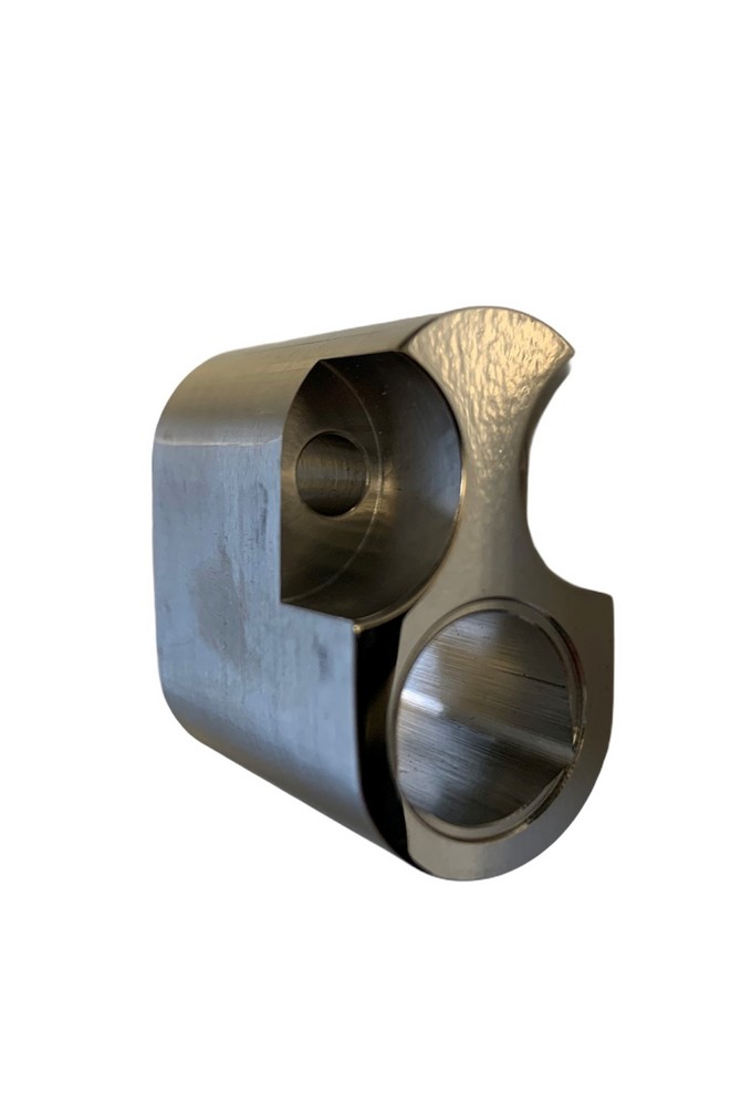 Cylinderhus EPS/DPI 7-stift oval insida, mattmässing (7803)