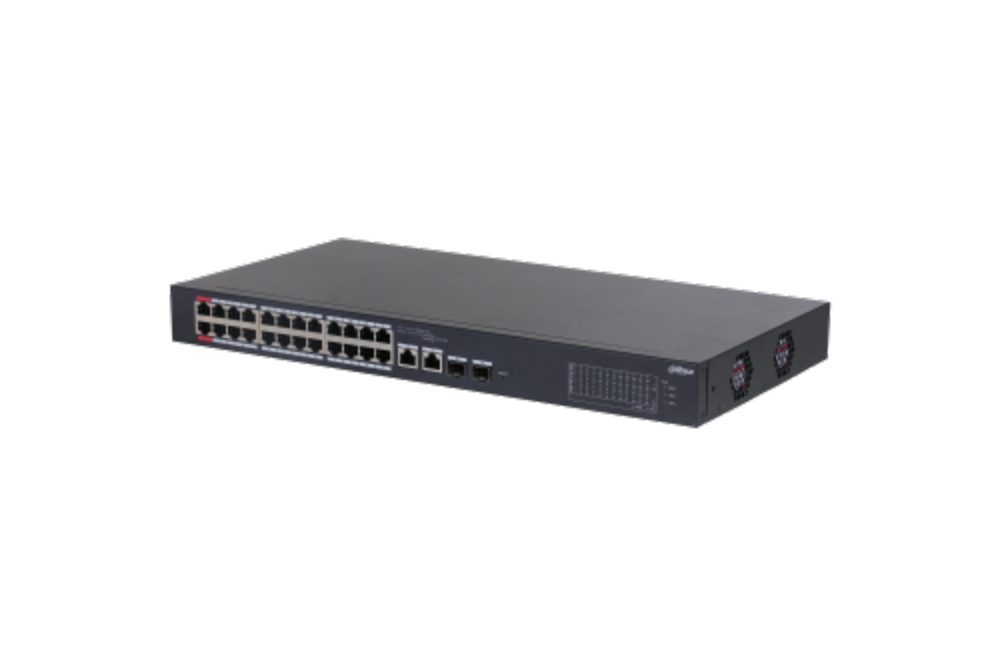 24-Port Cloud Managed Desktop PoE  Switch