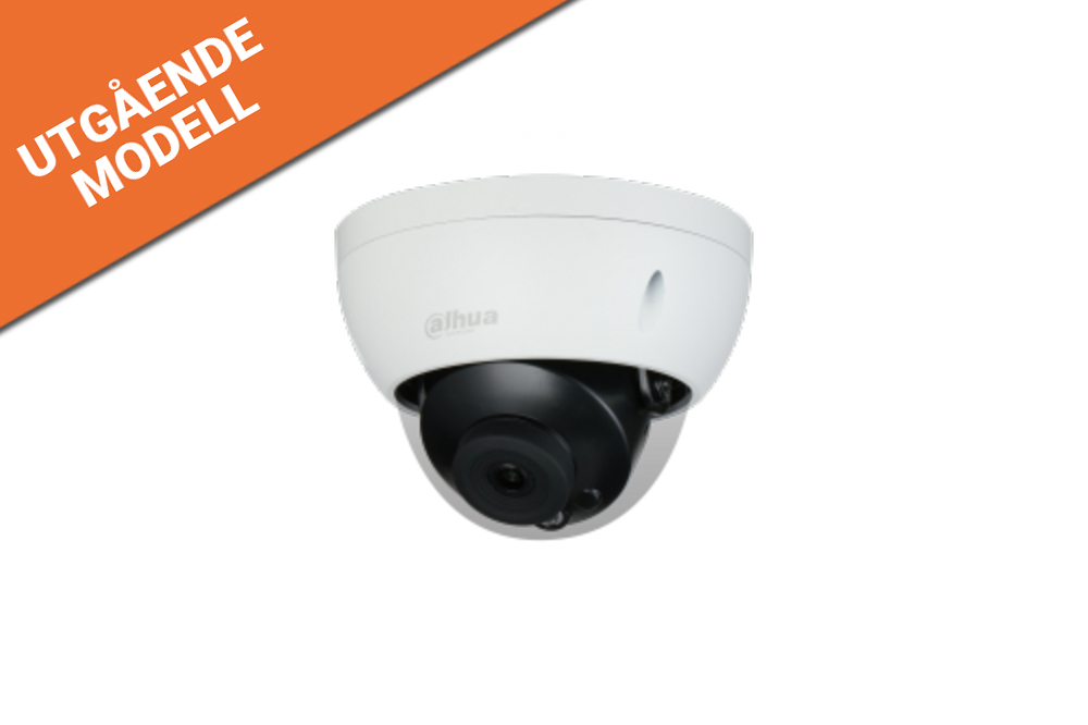 4MP Kamera (Dome) 2.8mm lins.      Vandalsäker, WDR