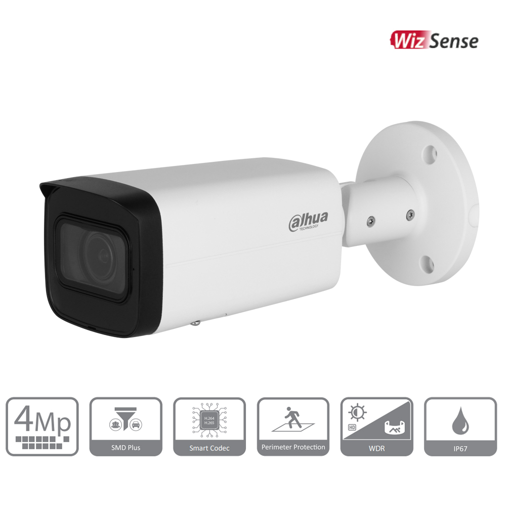 4MP IR Vari-focal Bullet WizSense  Network Camera