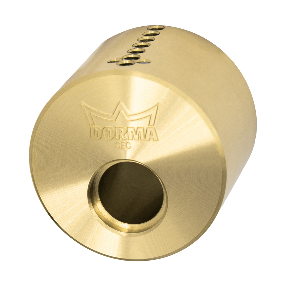 Cylinderhus dormakaba DC 440       DMS SC DCN Rund utsida Mattmässing