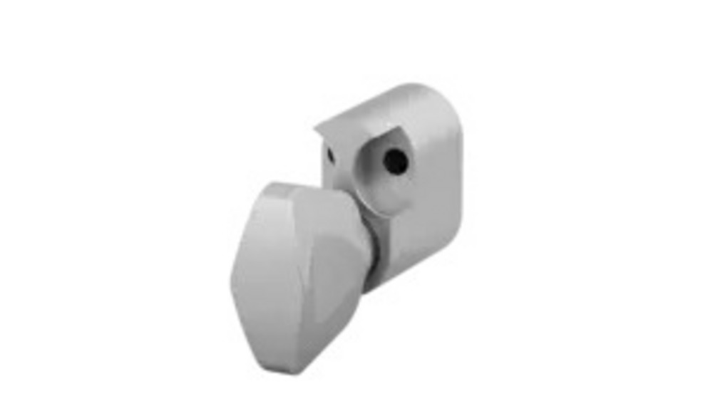 Vredcylinder oval KC2549SL mattkrom