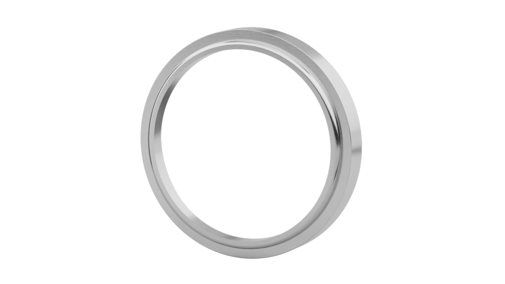 Distansring dormakaba 6.5mm        oval mattkrom