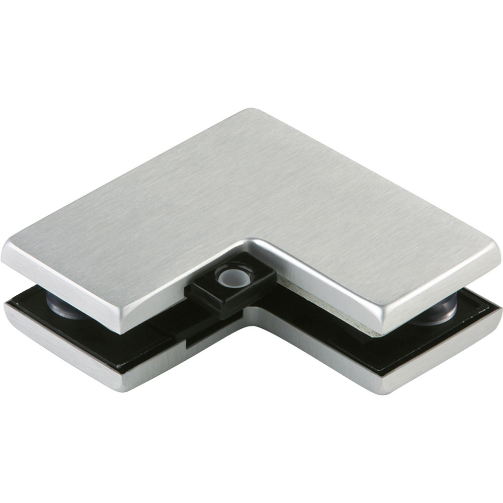 Hörnbeslag för över/sidoljus, PT60,rostfritt mattborstat