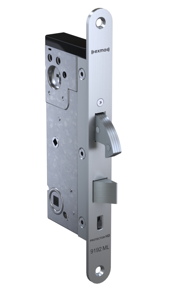 Motorlås Exma Protector 9192ML HD  Höger