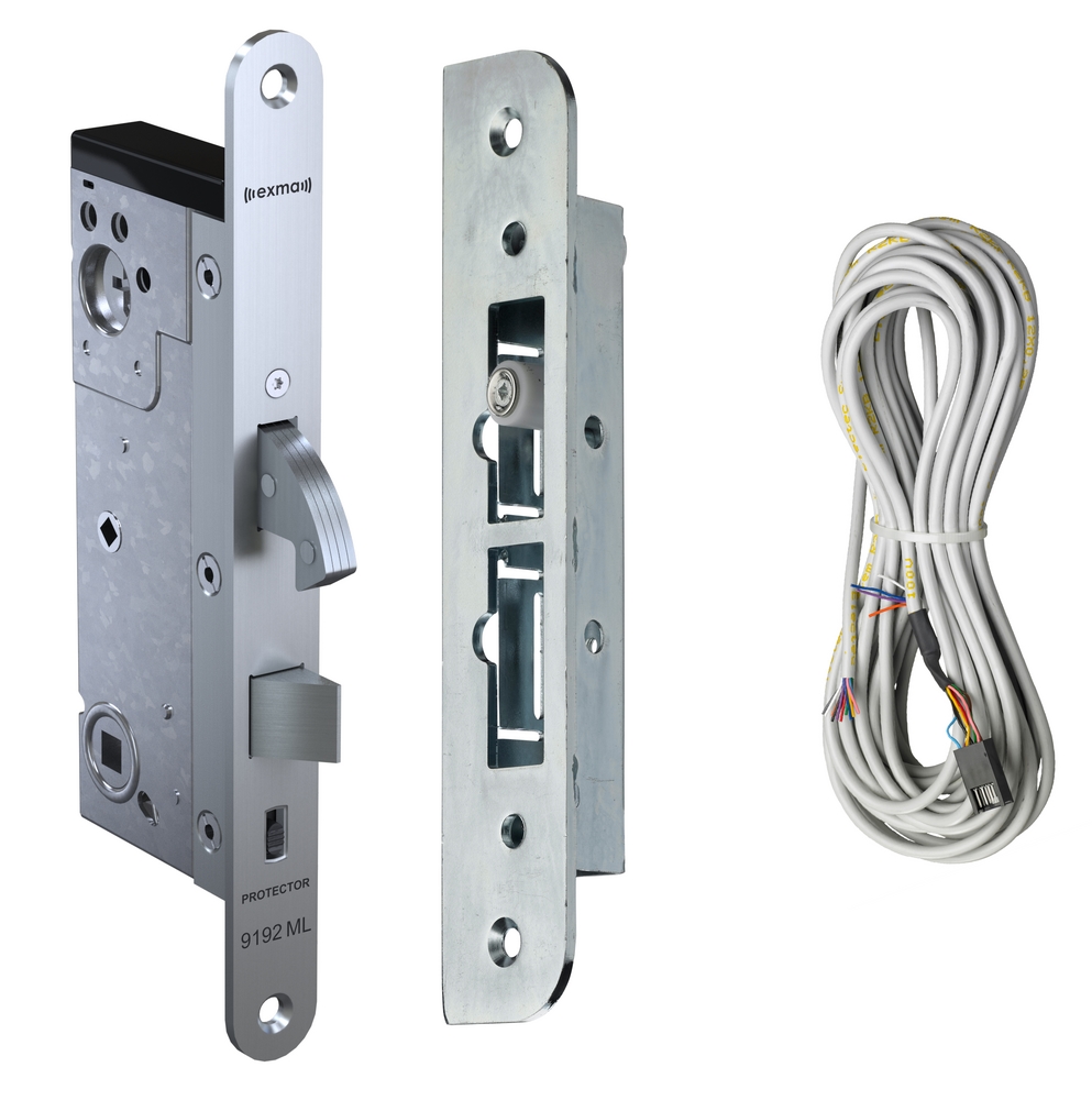 Motorlås Exma Protector 9192ML     Höger kpl