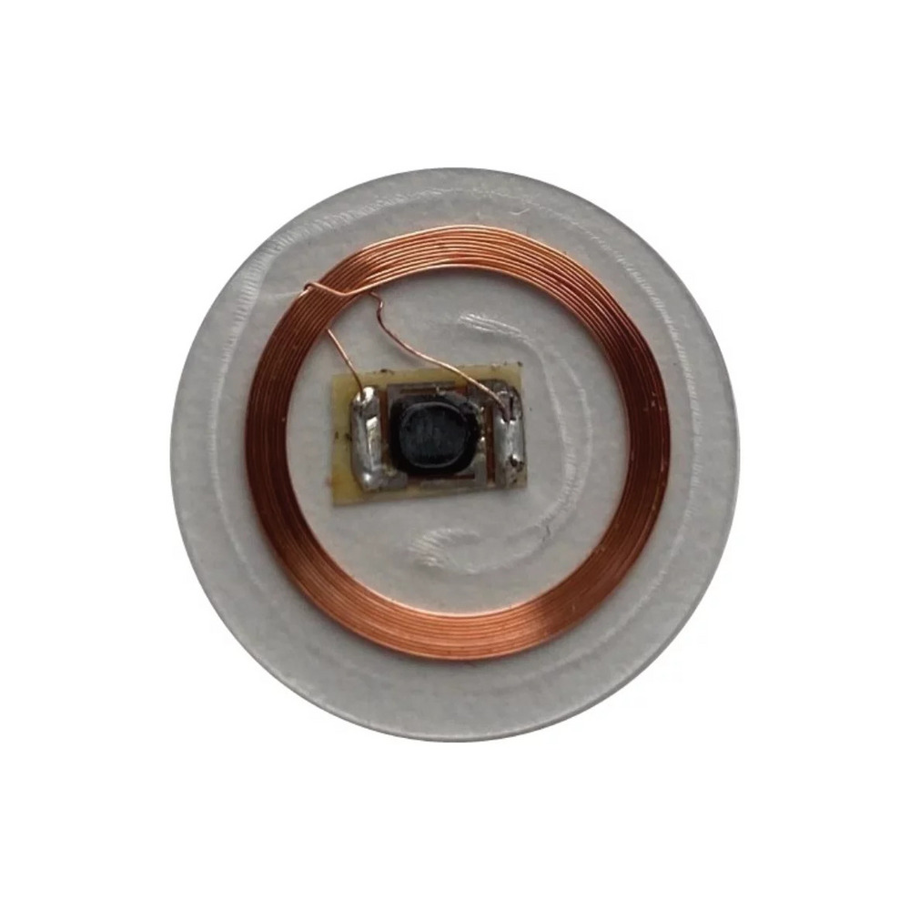 RFID transponder Mifare 1k, 20mm   självhäftande