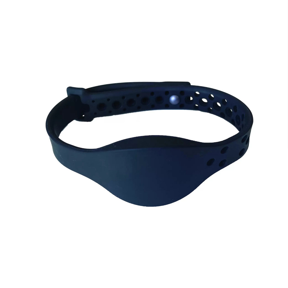 Silikonarmband EM4200 & Mifare     Classic 1k, justerbart, svart