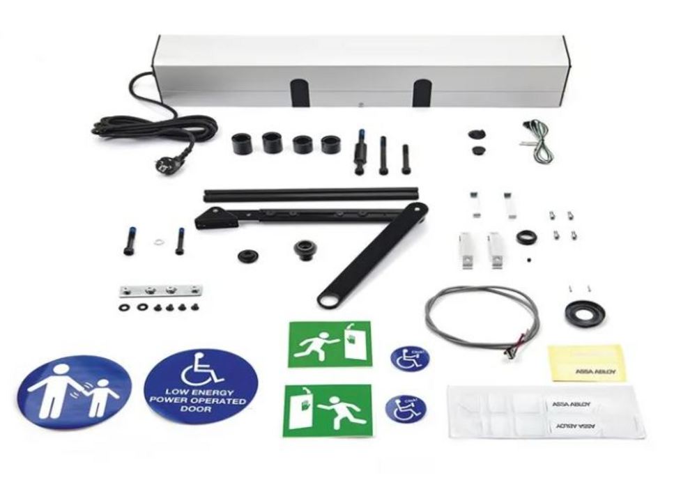 Slagdörrsautomatik SW200 PUSH-paket