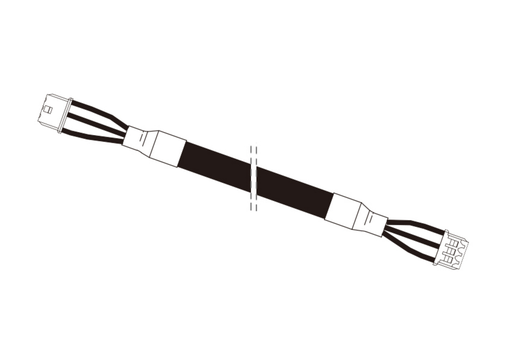 Synkkabel pardörrar SW300-S        1200mm