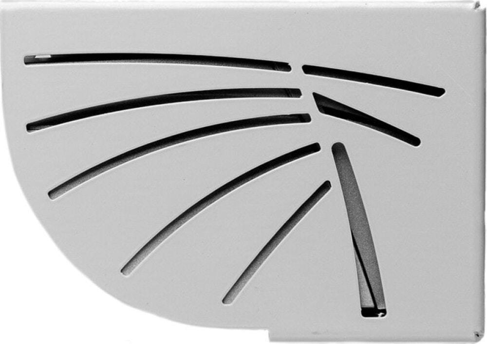 Vandalskydd Flatscan FLEXSTOP      SW/3D höger ljusgrå (aluwhite)