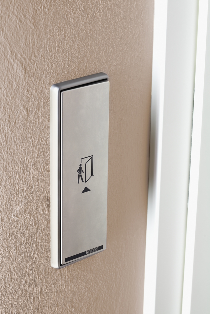 Armbågskontakt Geze LS990 infälld