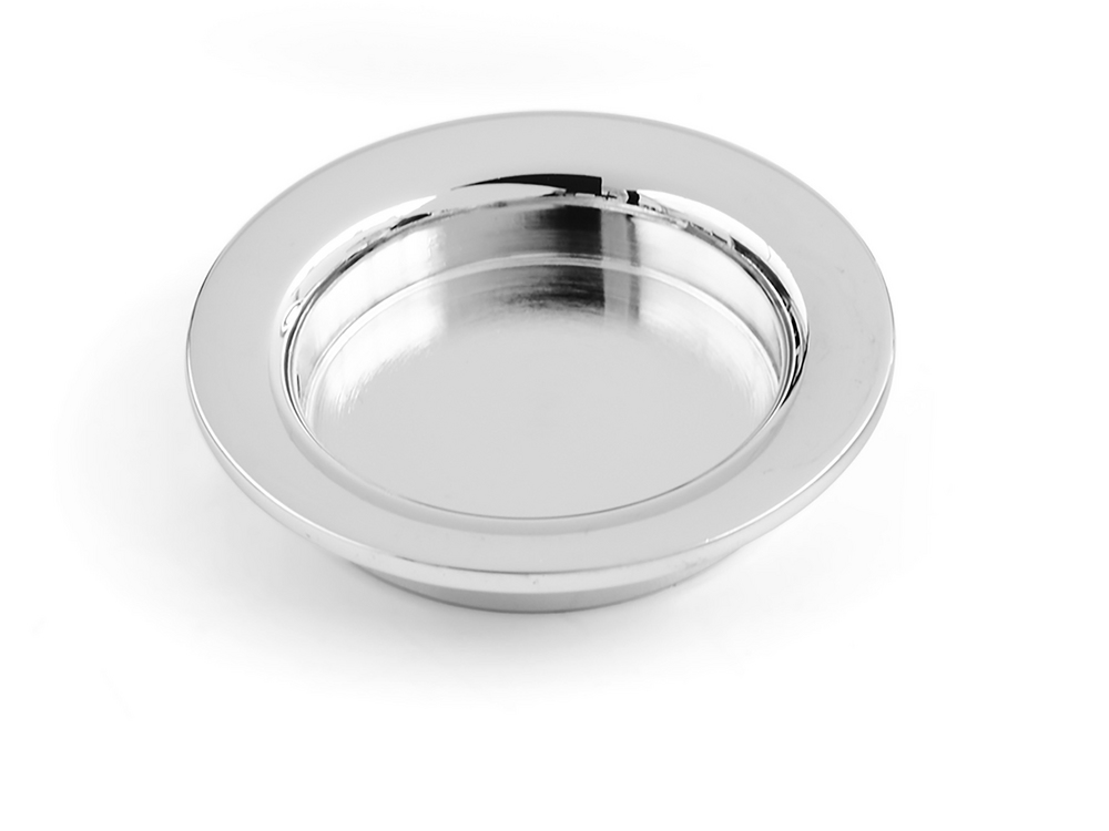 Skjutdörrshandtag Habo 292 krom    (2st) Ø40MM SB
