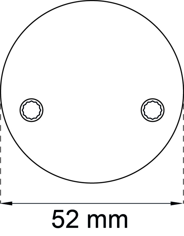 Täckbricka Habo 4265 rostfri SB