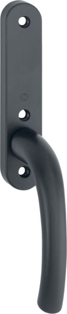 Handtag Hoppe Tokyo 1710/350KL     svart 8/00 slät R