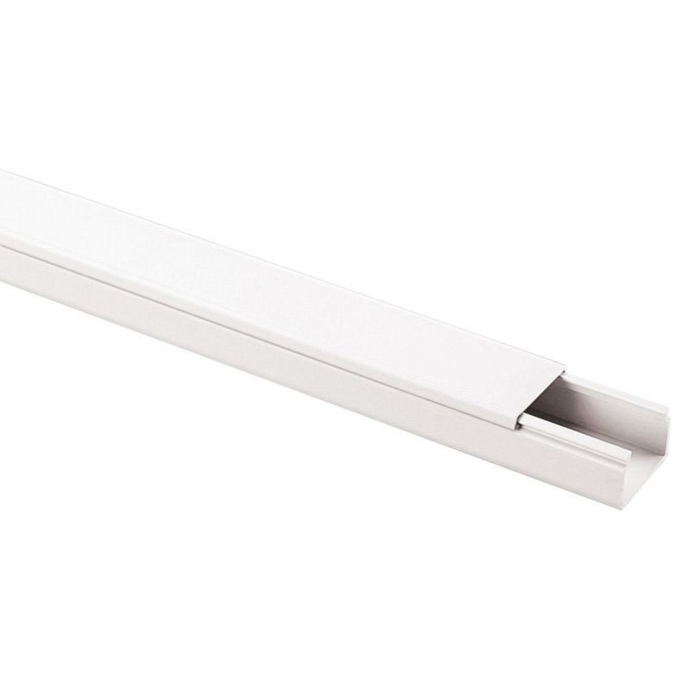 Kabelkanal 17x20x2100mm            vit, dubbelhäftande