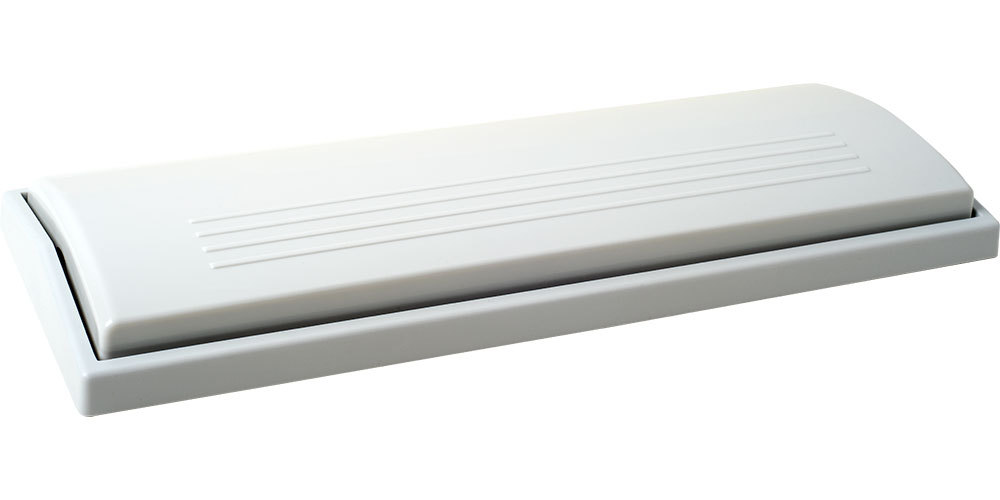 Armbågskontakt JC 211 plast vit