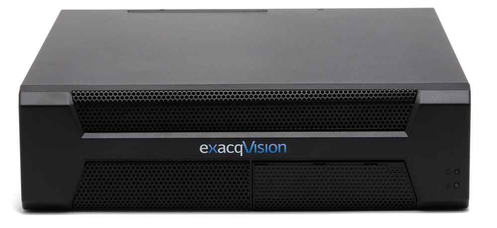exacqVision Desktop IP NVR max 64  kameror, 12TB