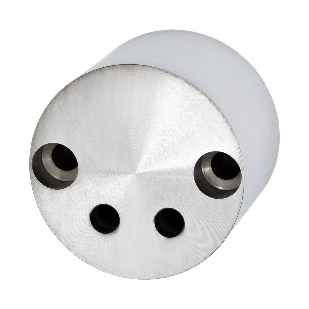 Blindcylinder 1087 rund insida Krom