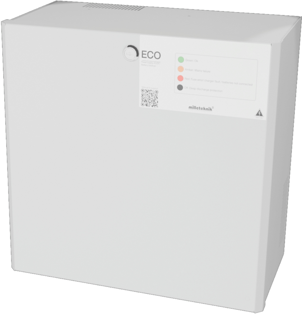 Batteribackup Milleteknik ECO      24V 5A L