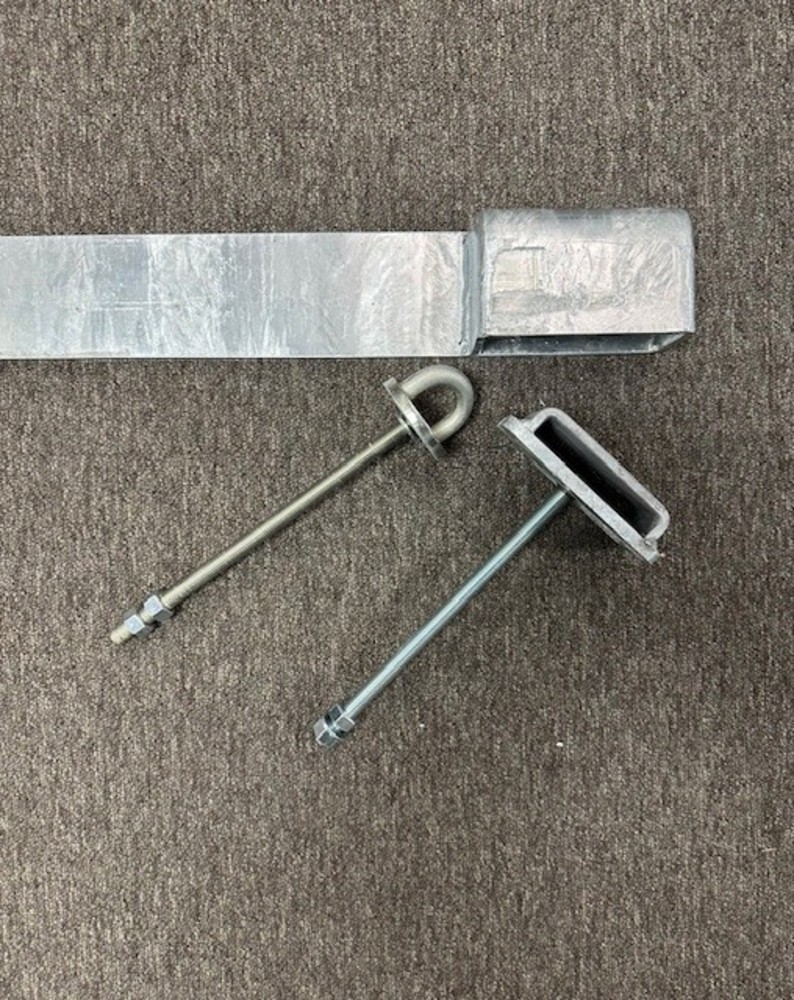 Låsbom 1800mm insticksbom          vänster krom