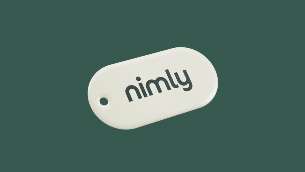 nimly Mifare nyckelbricka          Vit