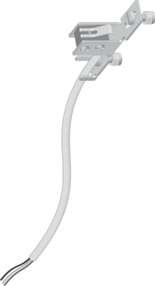 Låskolvskontakt Robust LK2A för    standard slutbleck (Regelkolv)