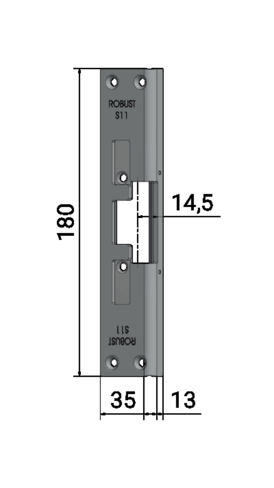 Monteringsstolpe S11