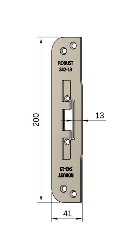 Monteringsstolpe S42-13