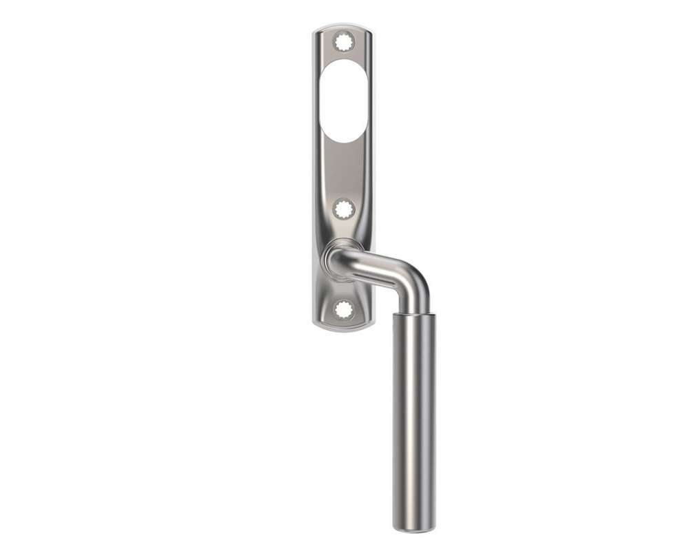 Fönsterhandtag Prästö magnet WH-P  301TR M, borstad nickel, höger