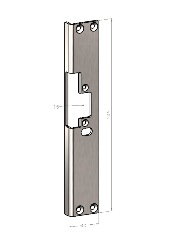 Monteringsstolpe Safetron SA602H-15