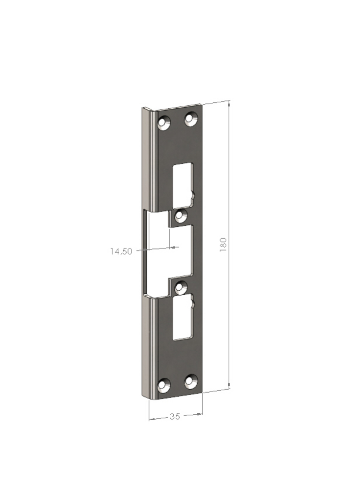 Monteringsstolpe Safetron SA11