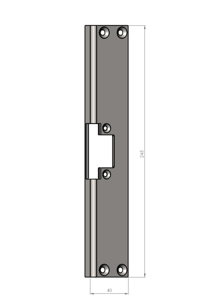 Monteringsstolpe Safetron SA32-10