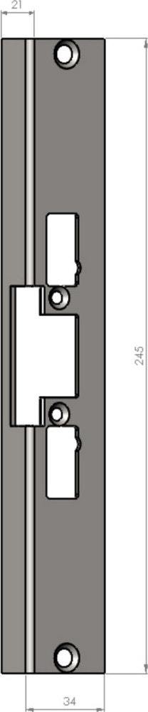 Monteringsstolpe Safetron SA89