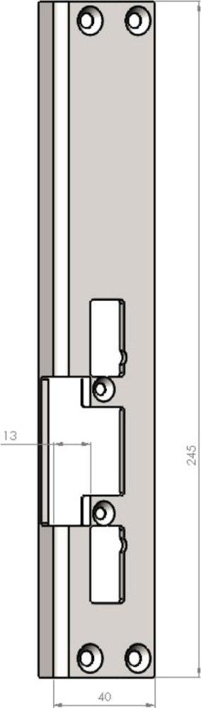 Monteringsstolpe Safetron SA83H