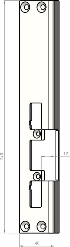Monteringsstolpe Safetron SA83V
