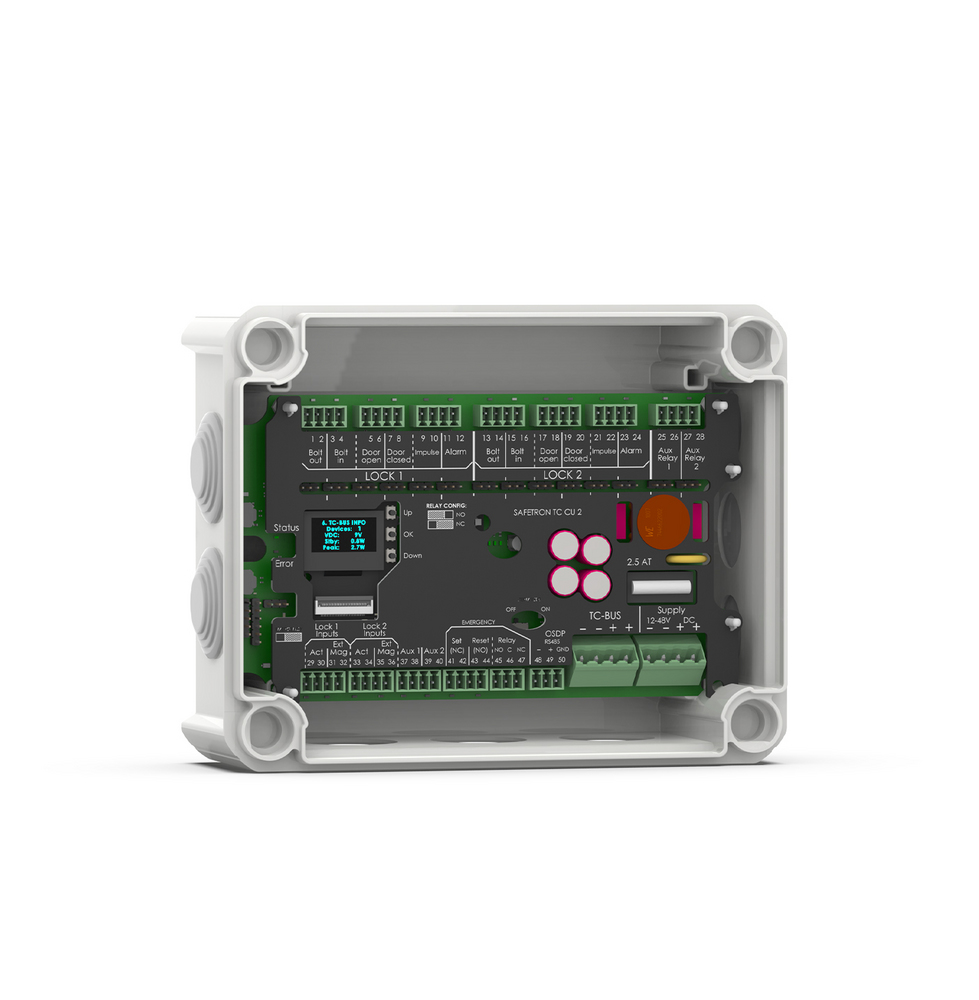 Styrenhet Safetron CU2 HD