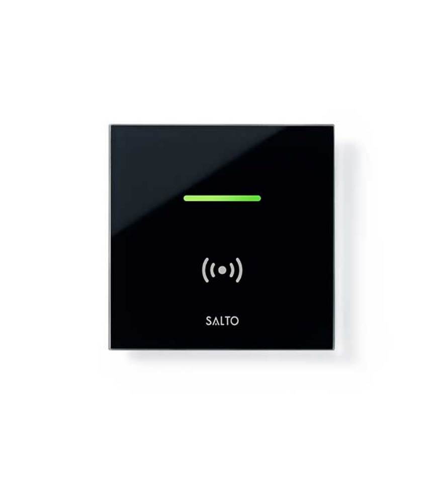 Väggläsare Salto XS glas WRDM04GB  Svart