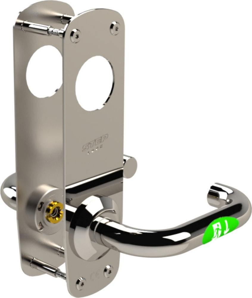 Nödutrymningsbeslag ST17903-2      blank rostfritt stål