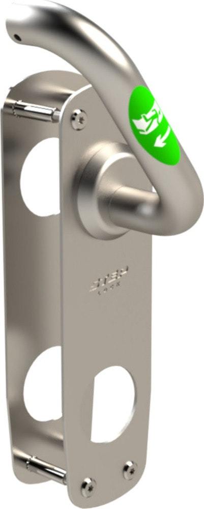 NödutrymningsbeslagST17932-R-1     borstat rostfritt stål höger