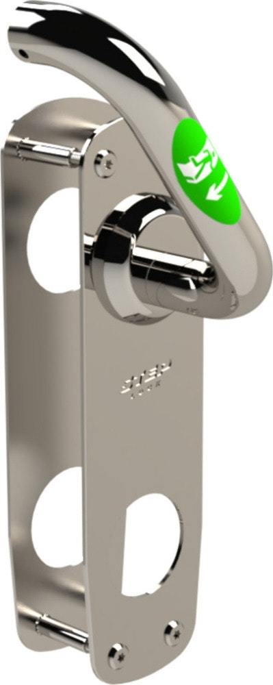 Nödutrymningsbeslag ST17932-R-2    blankt rostfritt stål höger