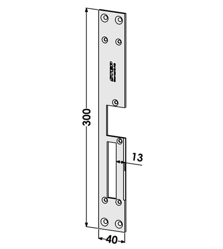 Monteringsstolpe ST185A till STEP  18 (981)