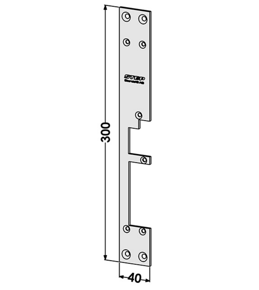 Monteringsstolpe ST283A till STEP  28E