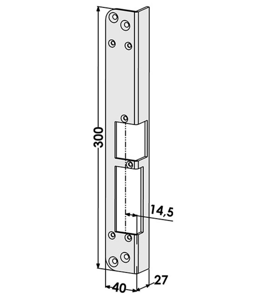 Monteringsstolpe ST286A till STEP  28E