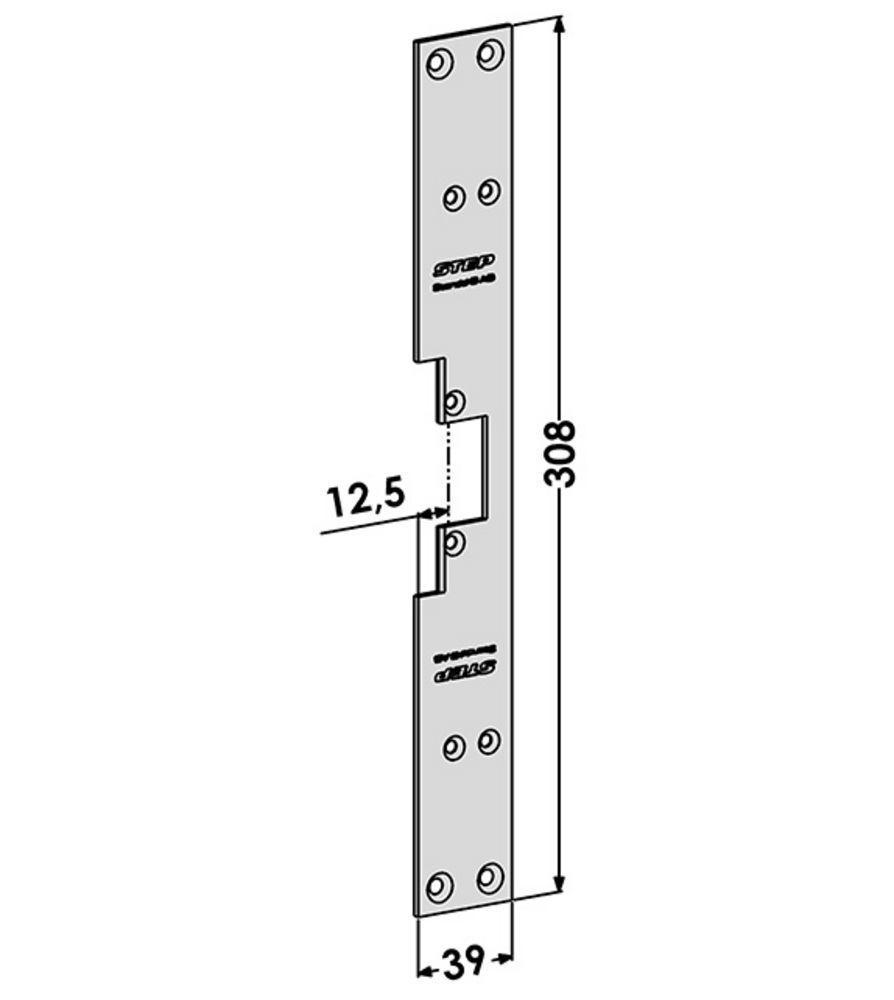 Monteringsstolpe ST2917 till STEP  29