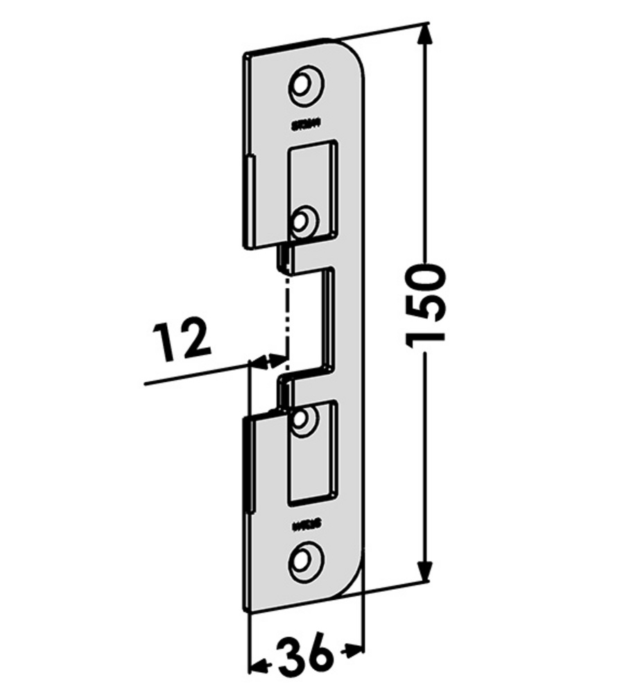 Monteringsstolpe ST3541 till STEP  30 plan