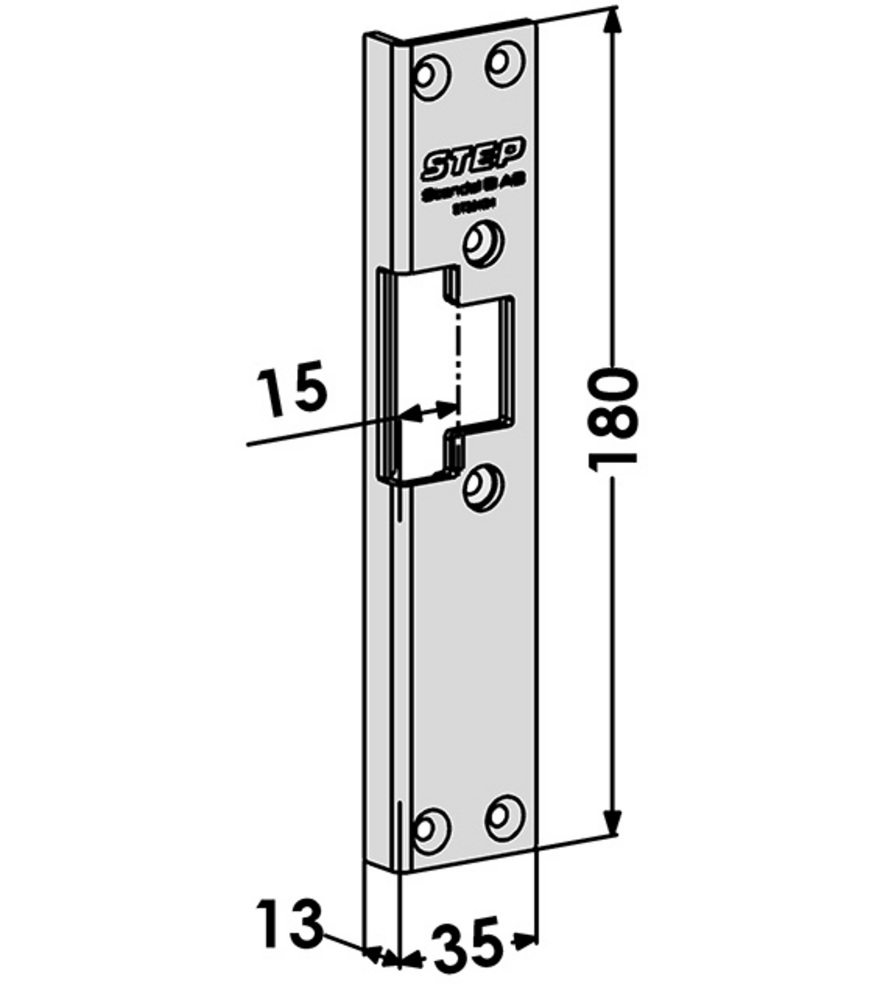 Monteringsstolpe ST3543H till STEP 30