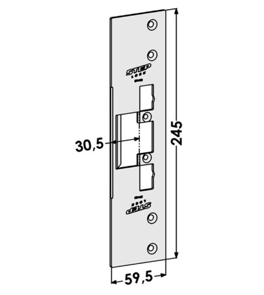 Monteringsstolpe ST4220 plan till  STEP 40/90/48/98