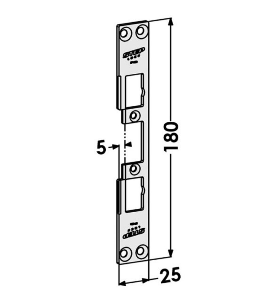 Monteringsstolpe ST4225 plan till  STEP 40/90/48/98